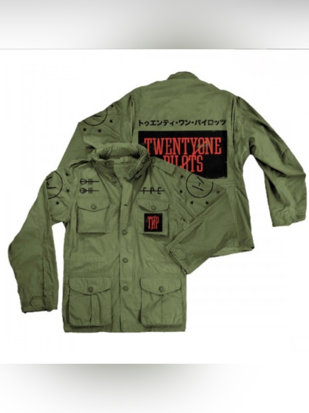 Twenty One Pilots Blurryface Tour Jacket Military Style